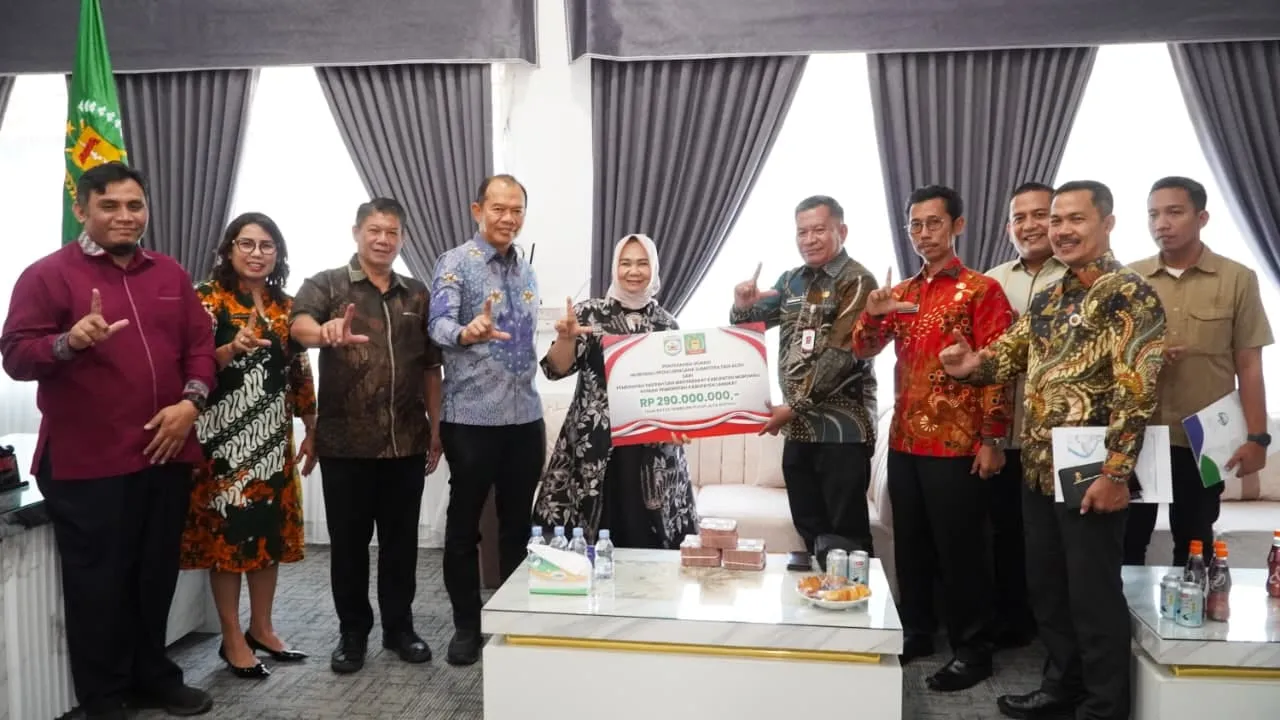 Plt Bupati Langkat Terima Bantuan Rp290 Juta dari Morowali untuk Pemulihan Rumah Ibadah