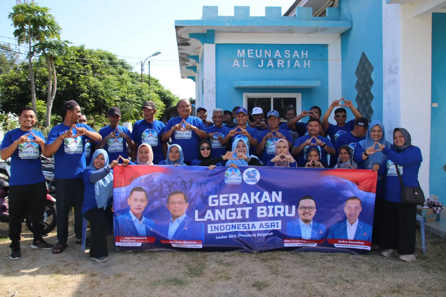 Kader Partai Demokrat Sabang Gelar Bakti Sosial