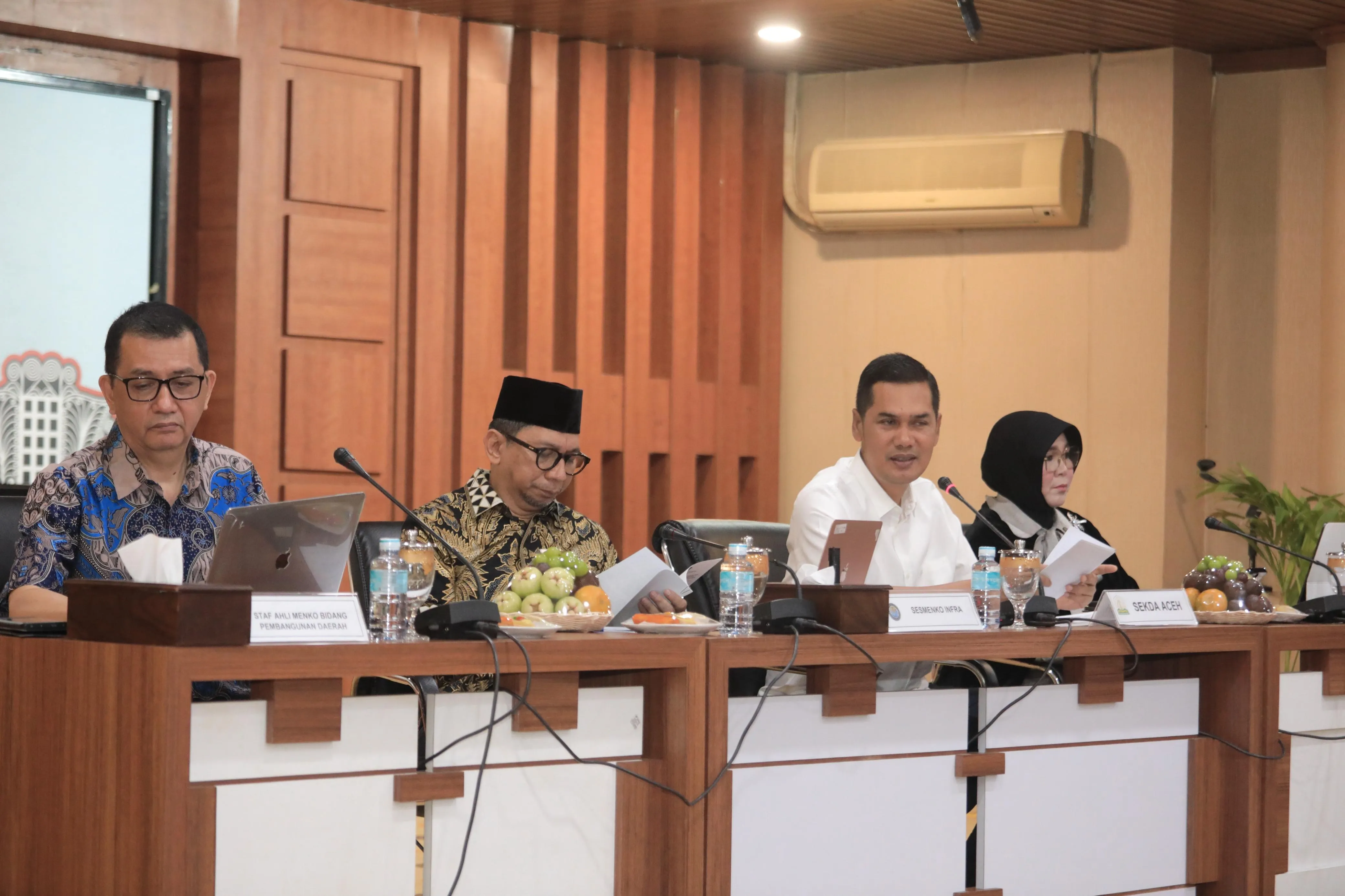 Penanganan Bencana, Sekda Nasir: Huntara Capai 99 Persen, dan Tren Positif Pemulihan Infrastruktur
