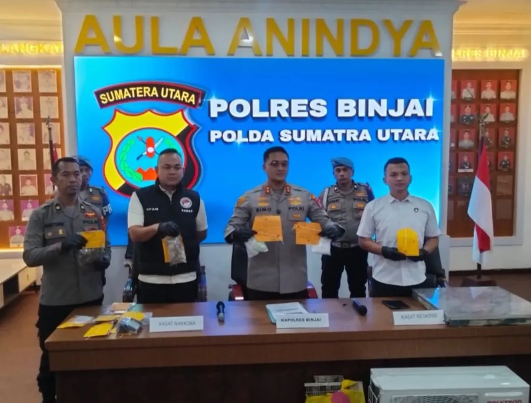 Peredaran Narkoba Di Binjai Meluas, Kapolres Binjai Siap Ambil Tindakan Tegas