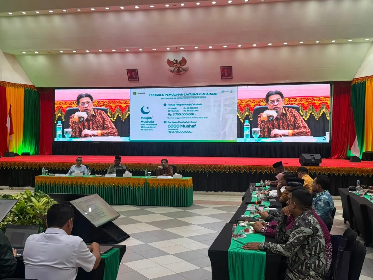 Kemenag Komitmen Mempercepat Pemulihan Pascabencana di Aceh