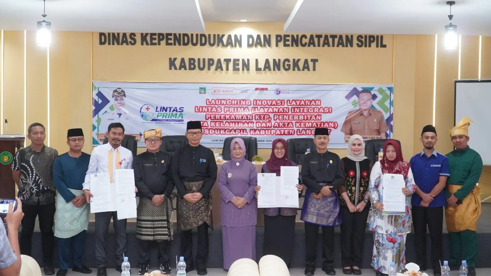 Luncurkan Lintas Prima, Disdukcapil Langkat Hadirkan Layanan Adminduk Cepat, Terintegrasi dan Gratis