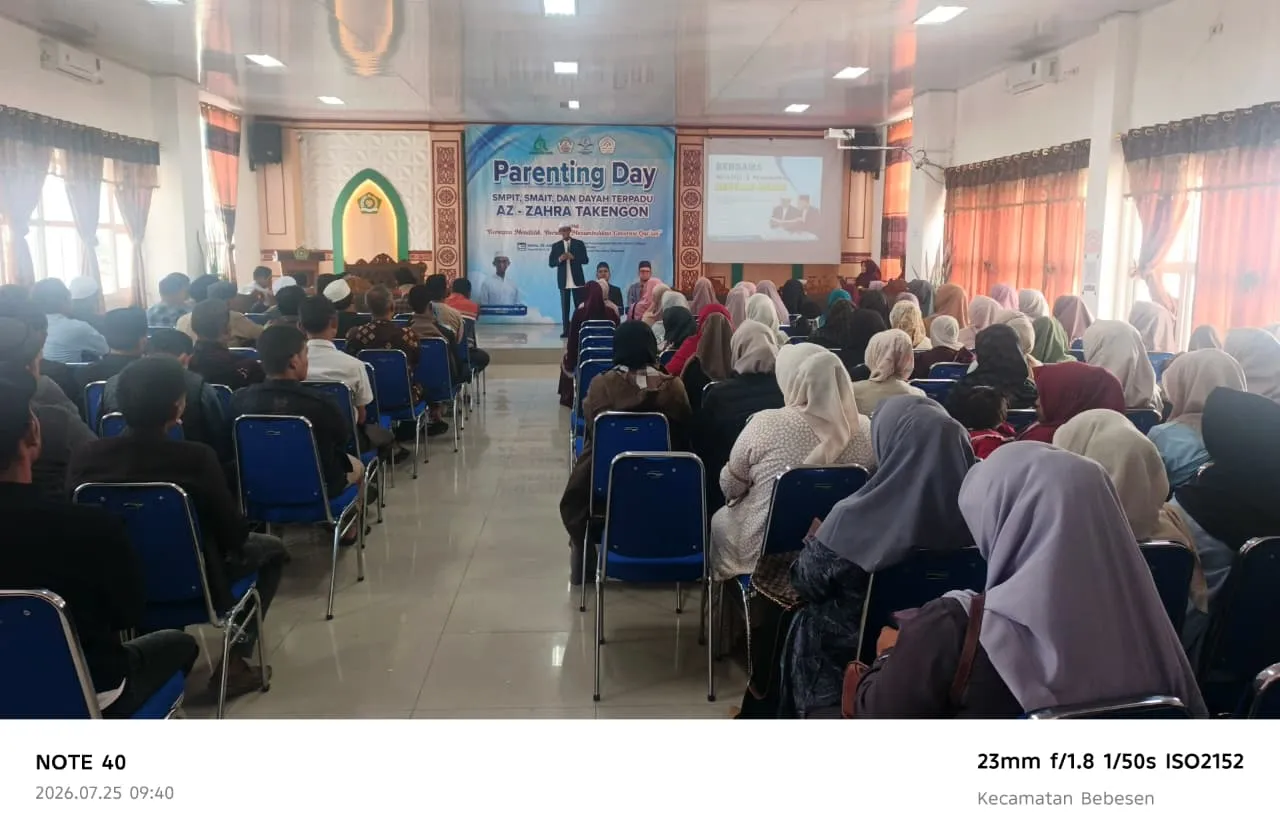 Parenting Day Az-Zahra Takengon, Orang Tua Diajak Bersama Membangun Generasi Qur'ani