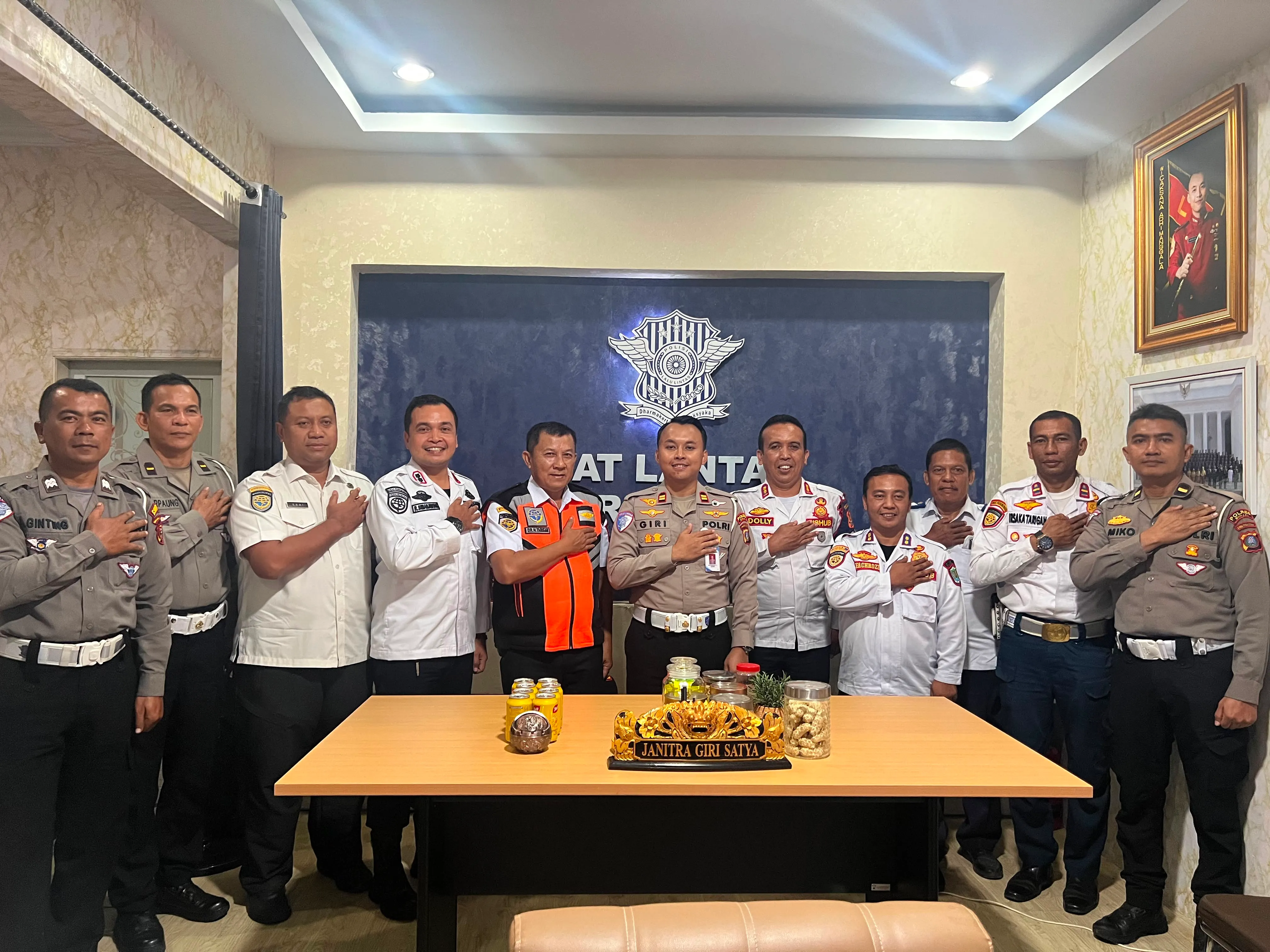 Dinas Perhubungan dan Polres Binjai Gelar Patroli Pengawasan dan Penertiban Angkutan Jalan
