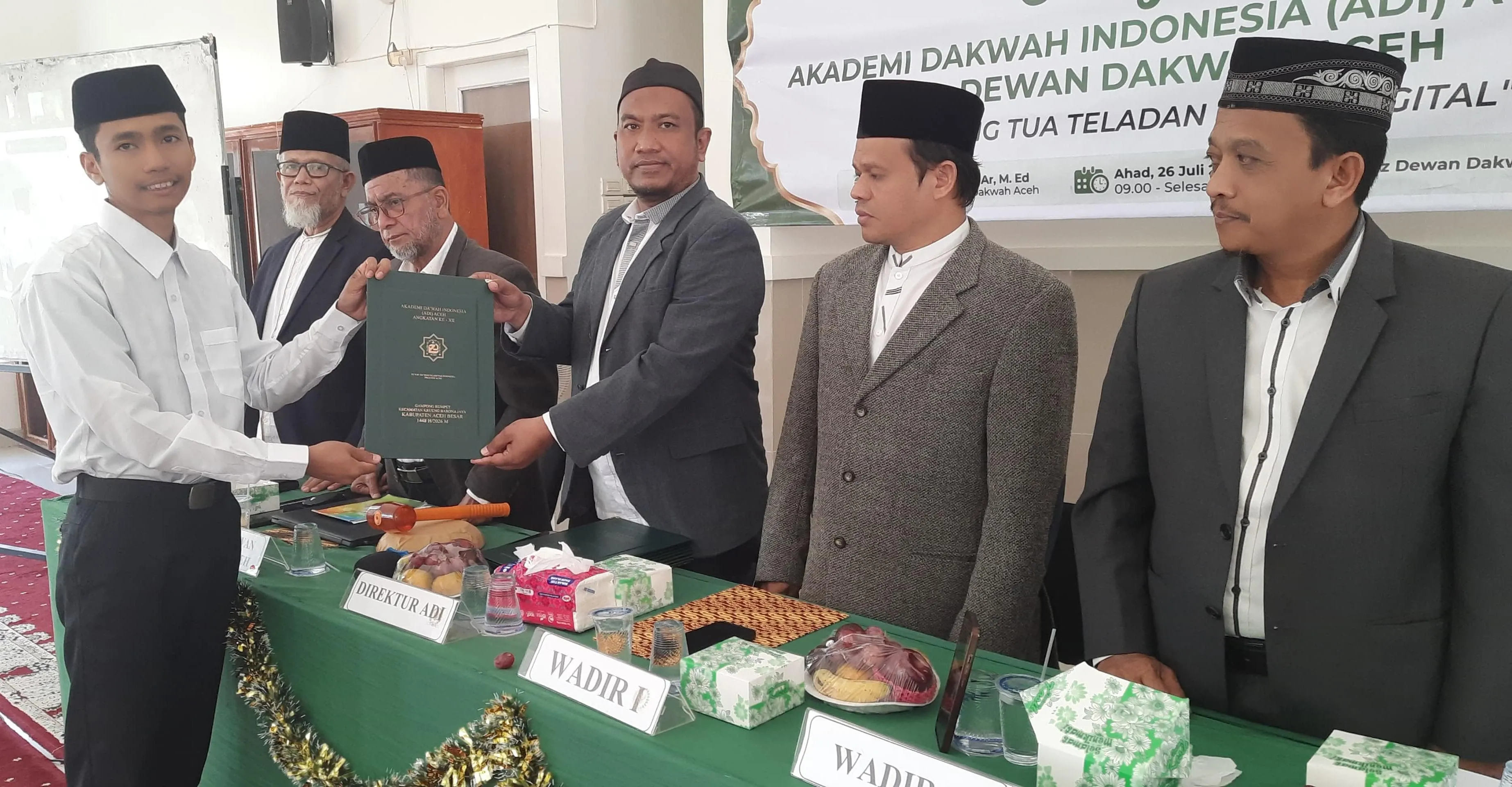 ADI Dewan Dakwah Aceh Kukuhkan 14 Dai dan Daiyah, Siap Mengabdi di Tengah Masyarakat
