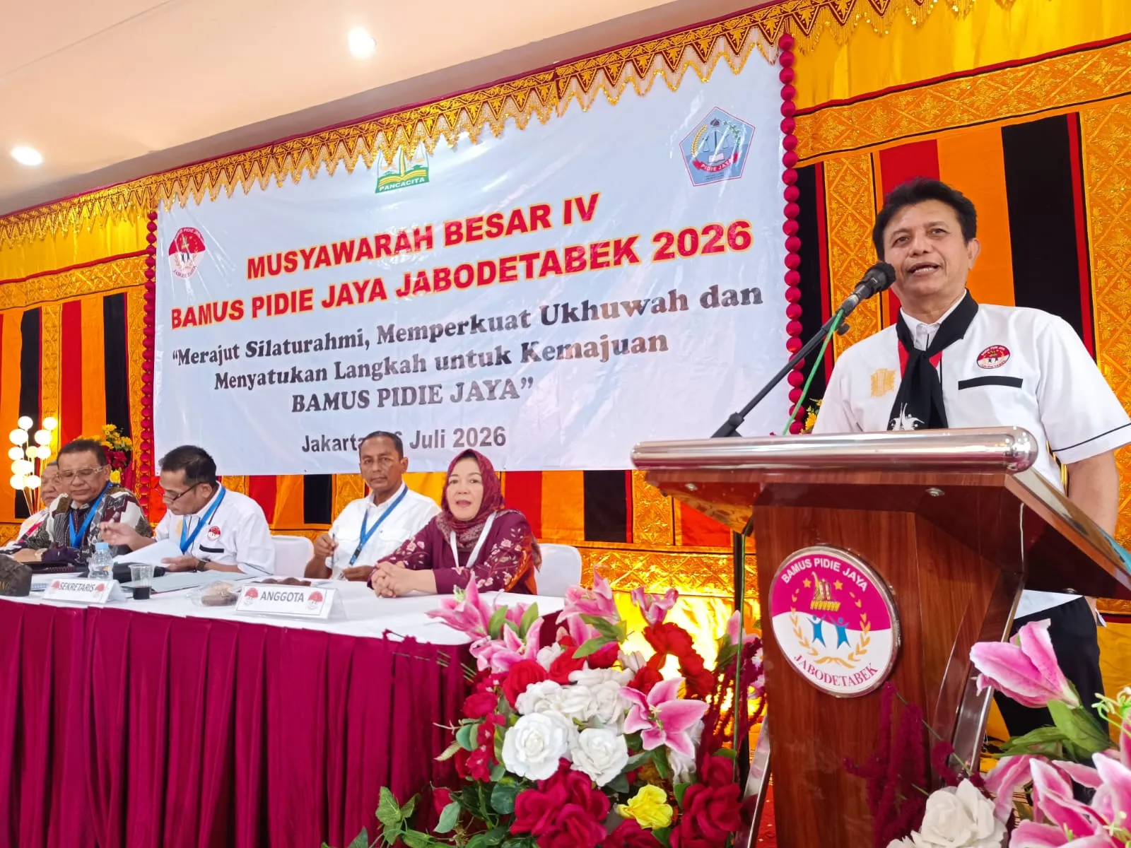 Said Malawi Kembali Terpilih Jadi Ketua Umum Bamus Pidie Jaya Jabodetabek 2026-2030