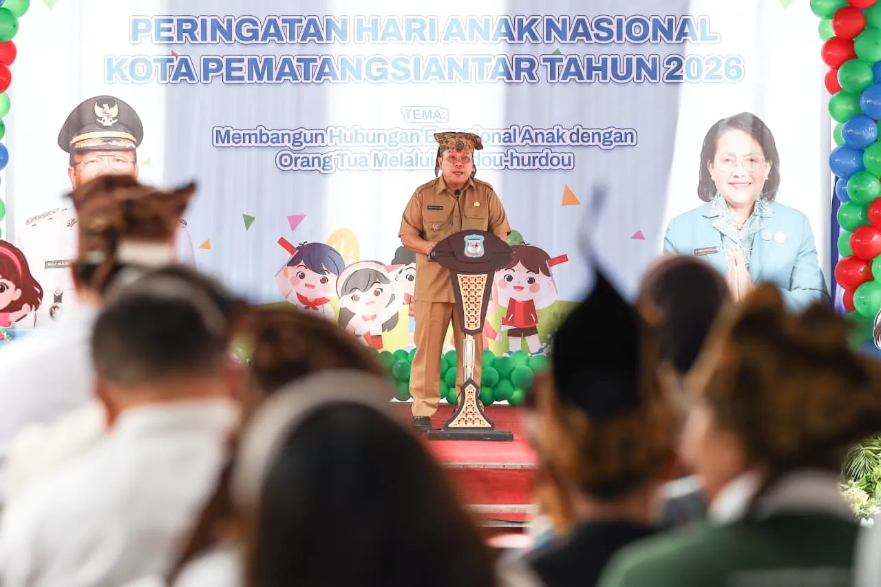 Pemko Pematangsiantar Dorong Pelestarian Nilai Budaya Lokal di Hari Anak Nasional