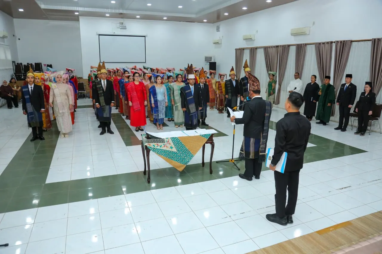 Kadisdukcapil Pematangsiantar Sudarsono Dilantik Bersama Puluhan Pejabat Fungsional