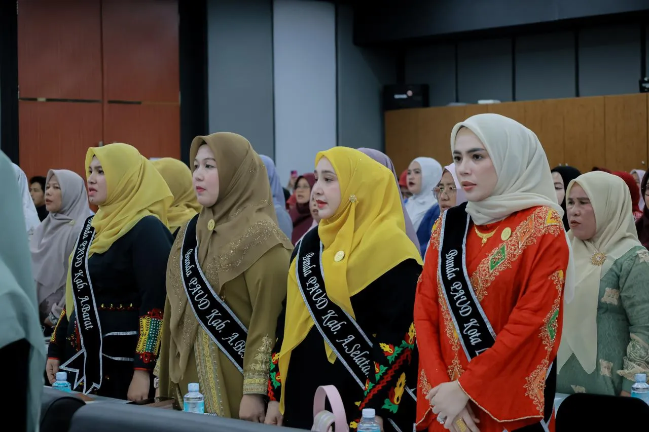 Bunda PAUD Aceh Besar Hadiri Penguatan Pokja Bunda PAUD Kabupaten/Kota se-Aceh