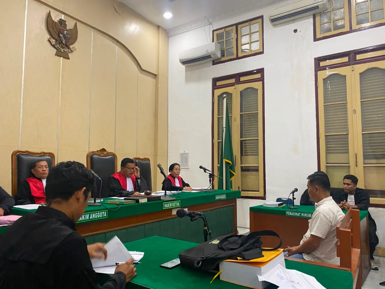 Terbukti Korupsi Dana Desa, Kepala Desa dan Dua Perangkat Tuhegeo II Divonis Penjara