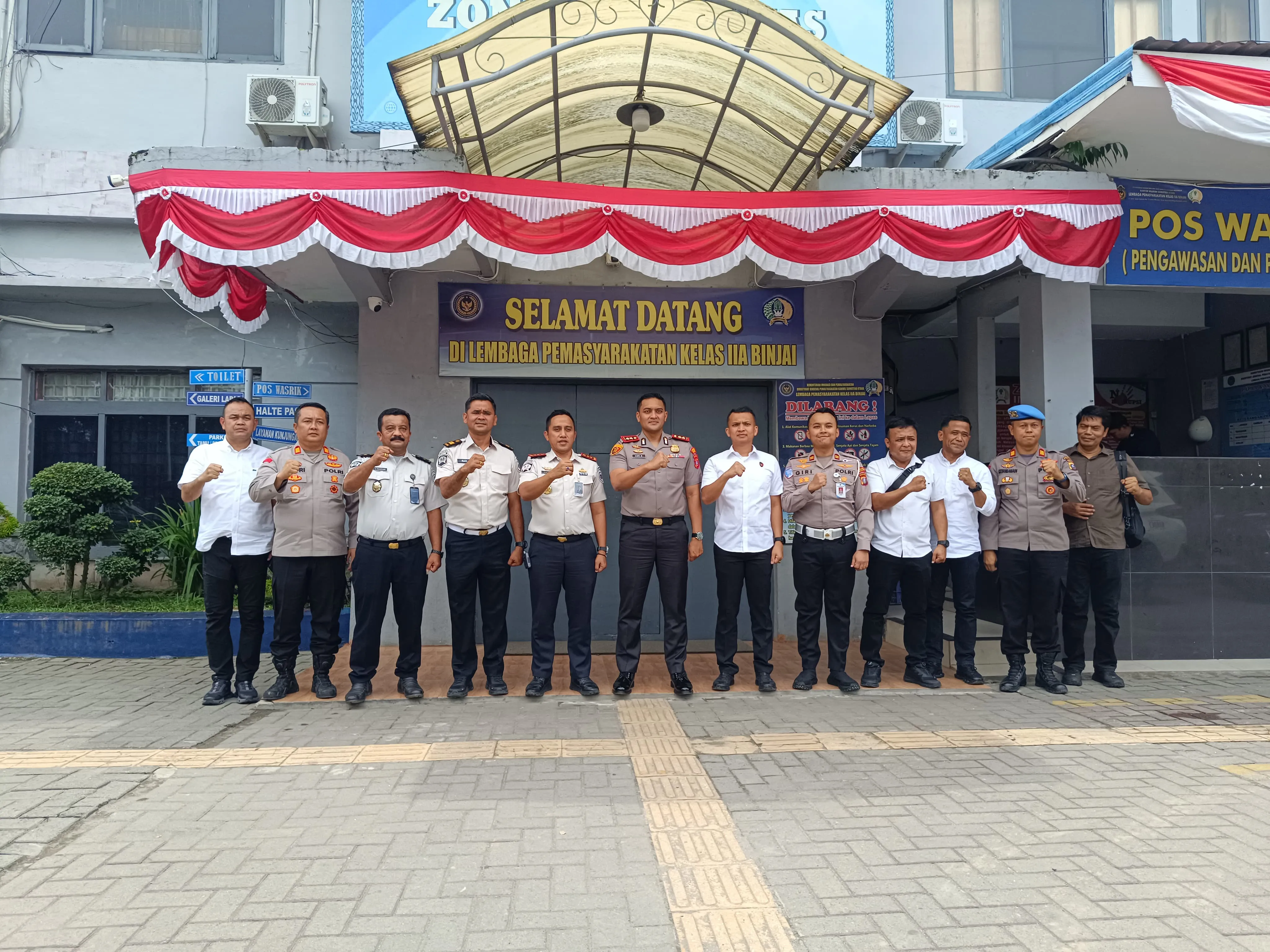 Kapolres Binjai Jalin Silaturahmi dan Perkuat Sinergi dengan Lapas Kelas IIA Binjai