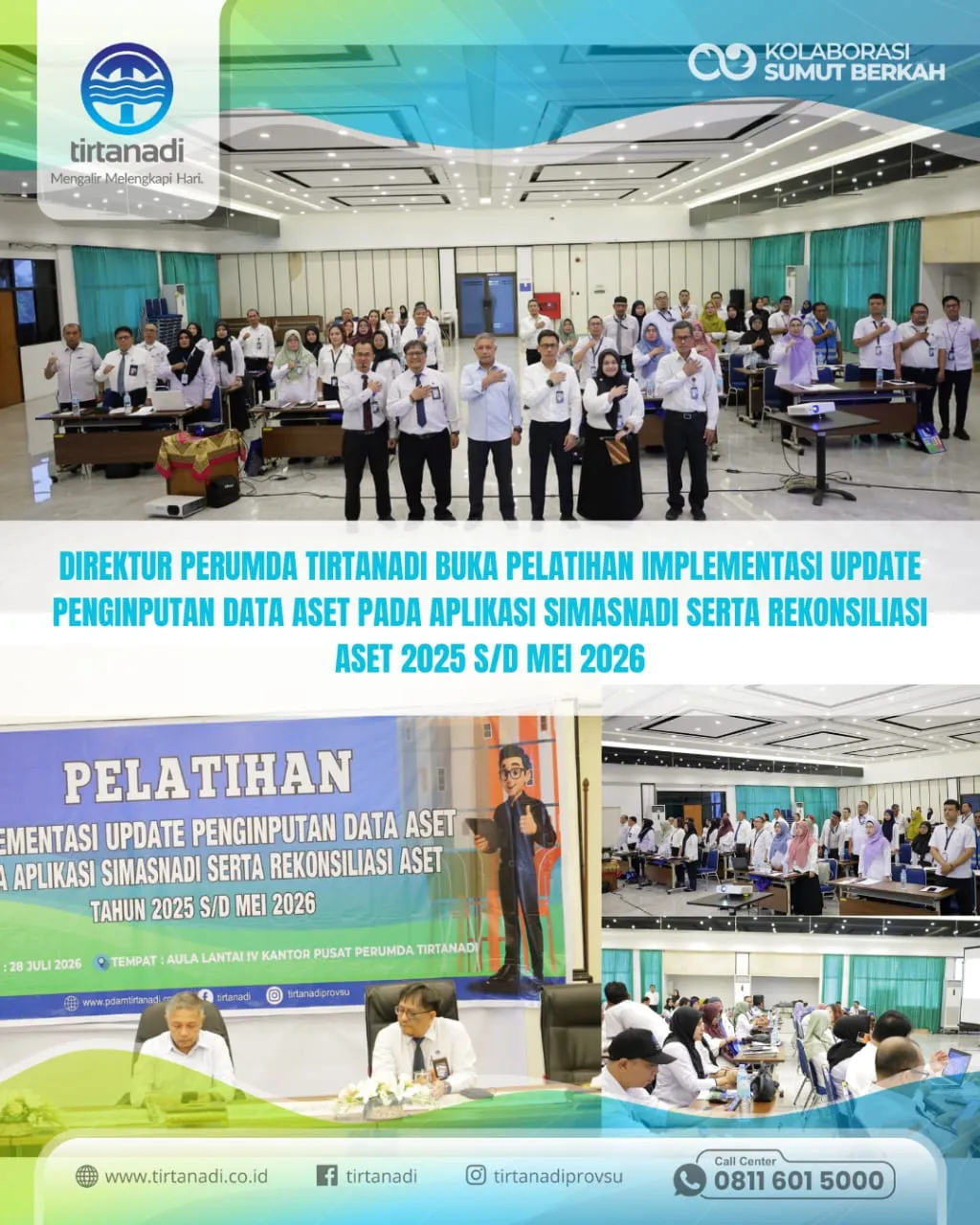 Ikrimah Hamidy Buka Pelatihan Pemutakhiran Data Aset di Aplikasi SIMASNADI dan Rekonsiliasi Aset
