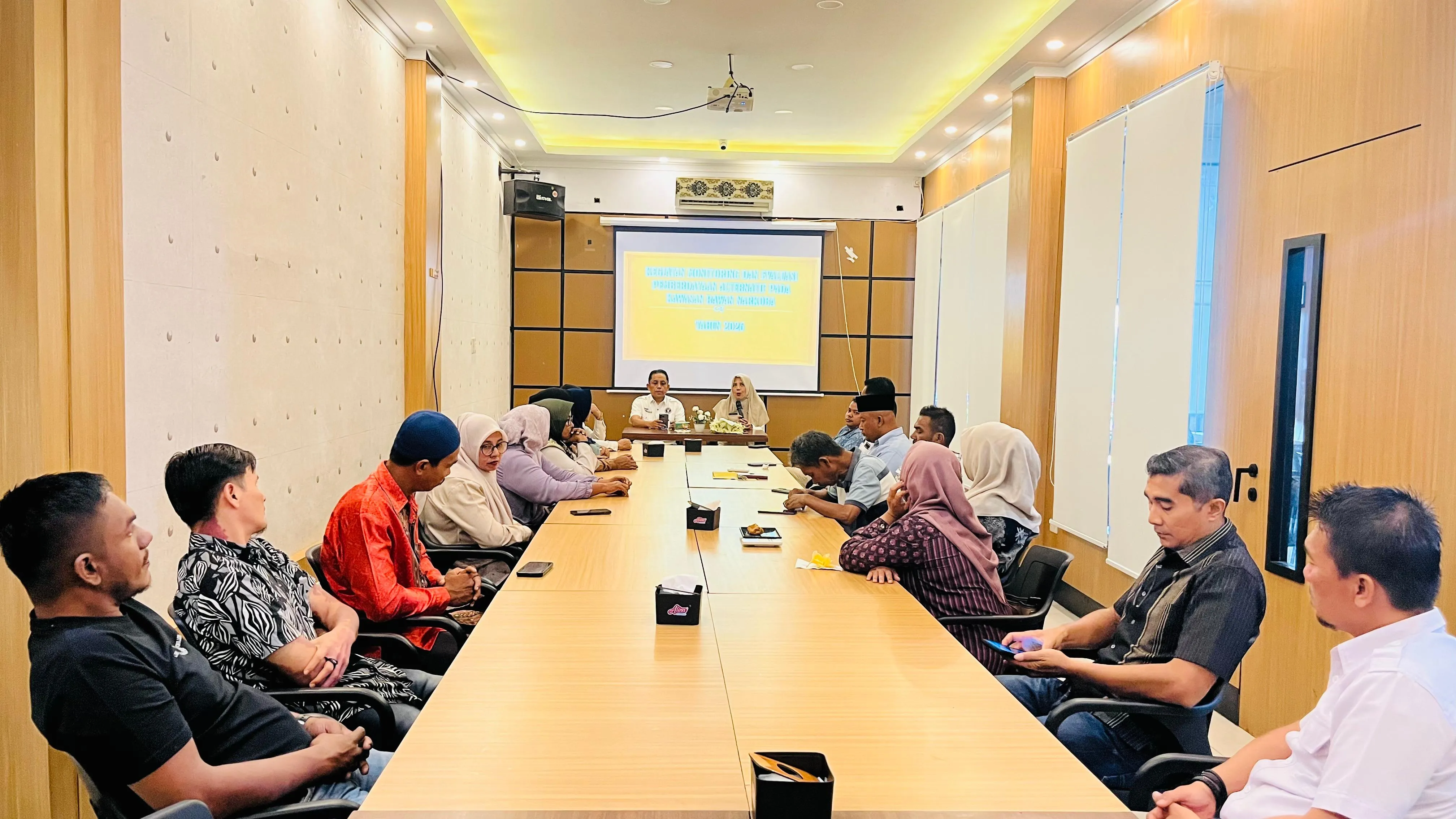 Program Life Skill BNNK Langsa Dievaluasi, Tekan Kawasan Rawan Narkoba