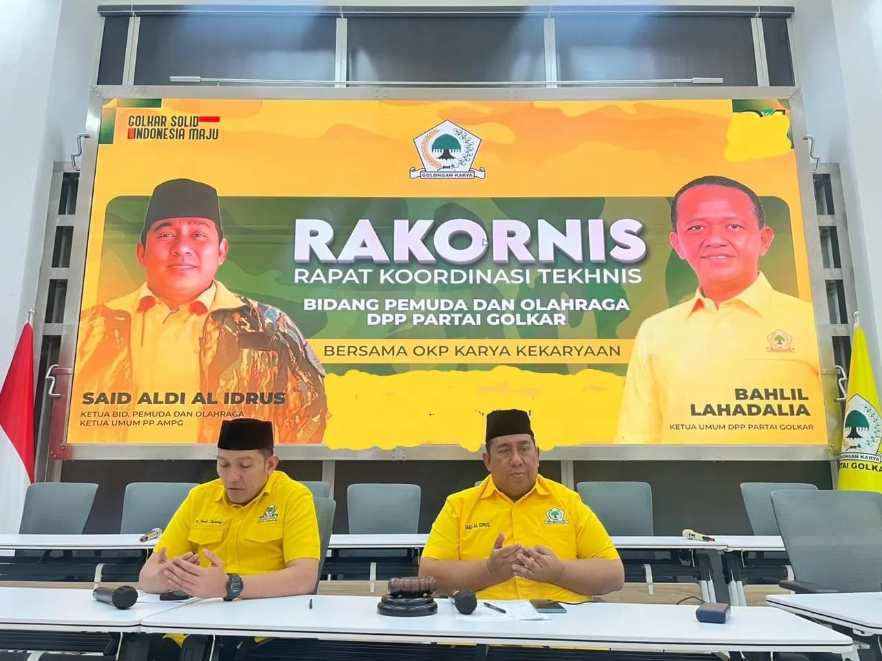 Ketua Bidang Pemuda dan Olahraga DPP Golkar Said Aldi Al Idrus Usulkan Munas AMPI Segera