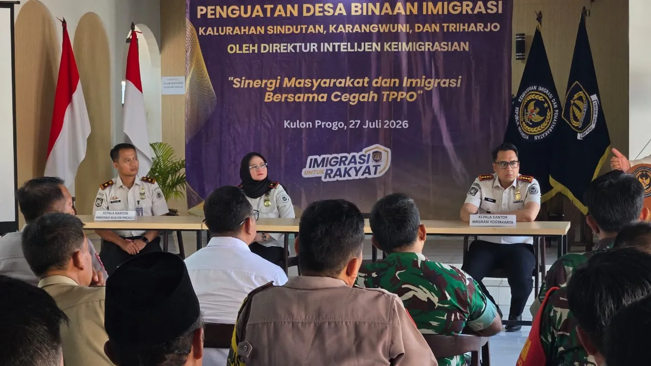 Dari Lahan Jagung Seraya Menanam Literasi Keimigrasian, Imigrasi Yogyakarta Bangun Benteng Desa Cegah Dini TPPO