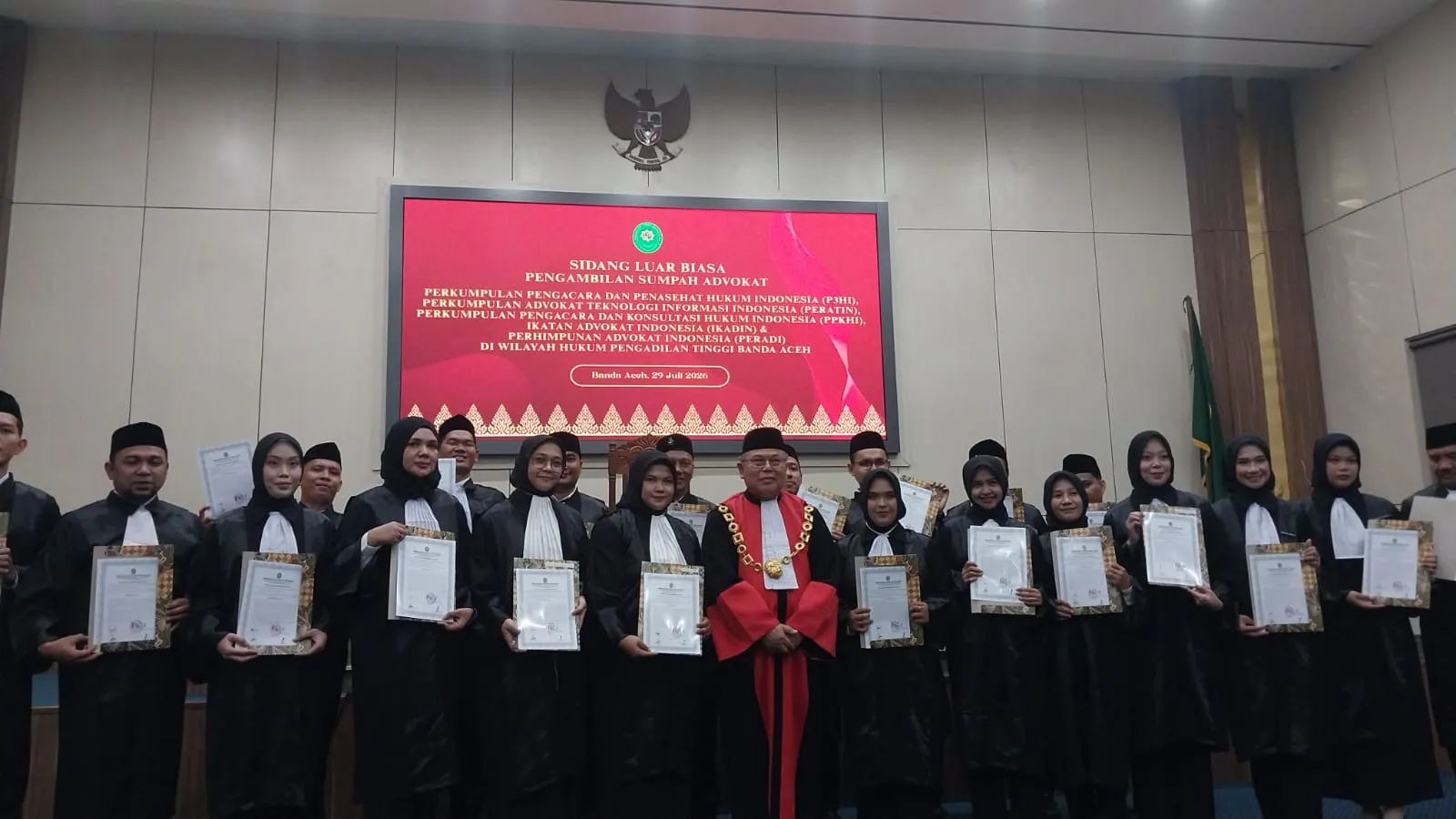 KPT Banda Aceh: Advokat Harus Menguasai Teknologi Informasi Aplikasi Peradilan