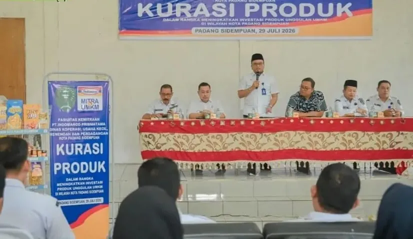 Dorong UMKM Naik Kelas, Pemko P.Sidimpuan Perkuat Kemitraan Dengan Ritel Modern