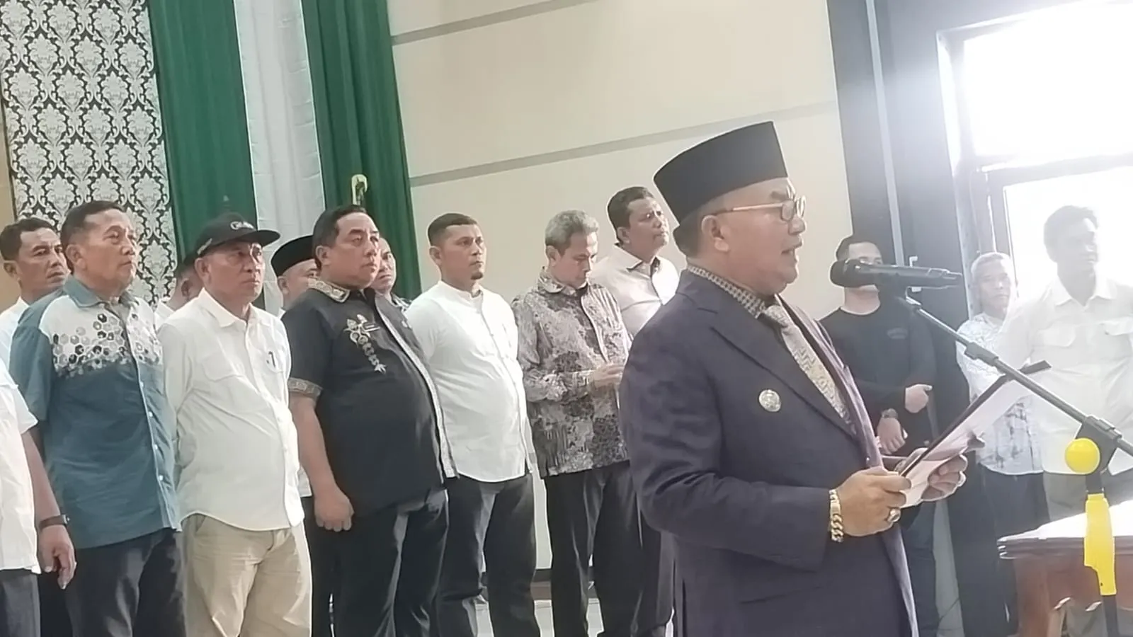 Bupati Salim Fakhry Lantik 61 Pejabat Administrator dan Pengawas