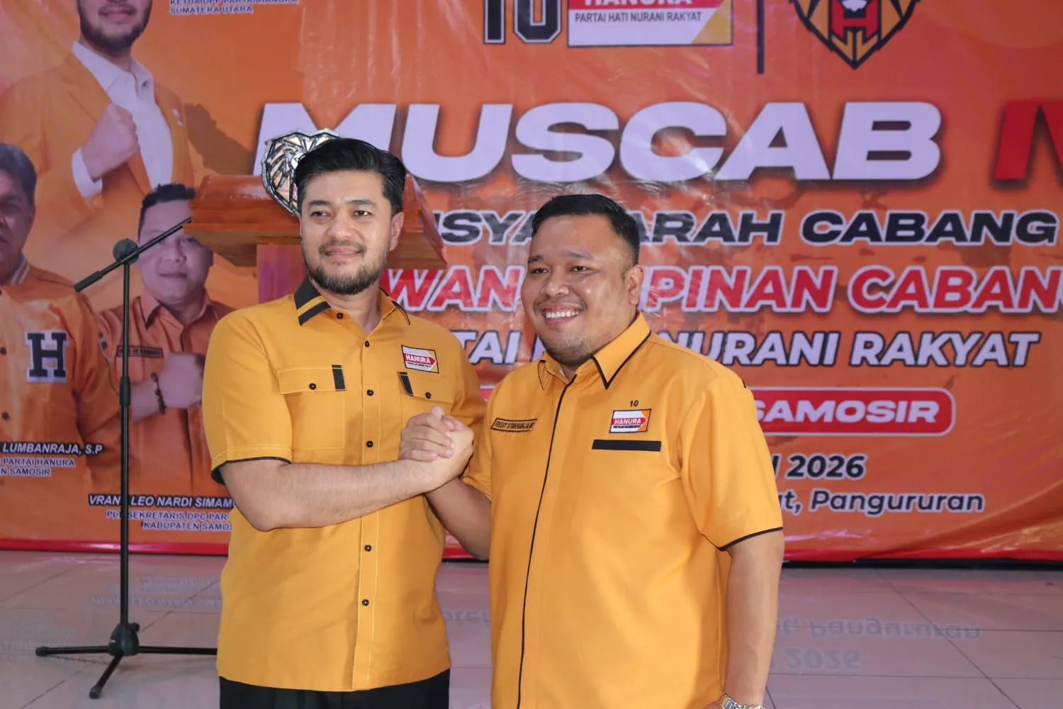 Freddy Situmorang Resmi Pimpin Hanura Samosir, DPD Sumut Targetkan Kemenangan Legislatif Dan Eksekutif
