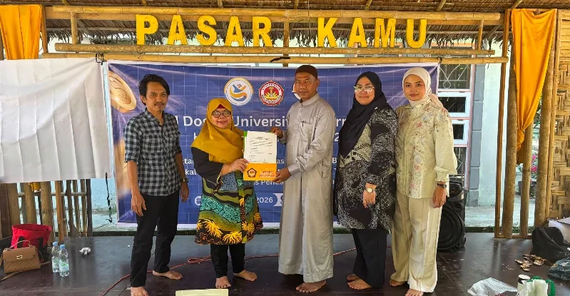 PKM Universitas Dharmawangsa Hadirkan Digitalisasi Pengelolaan Pasar Kamu