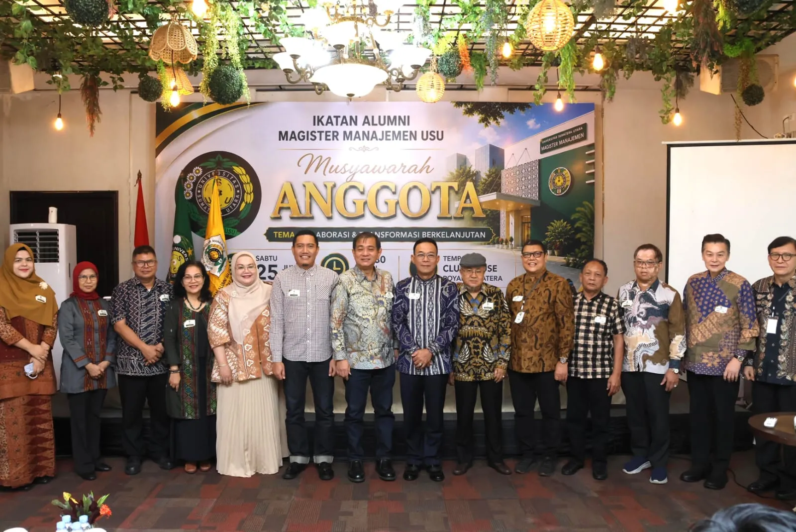 Tarman Hartono Ketua Umum  IKA MM USU Periode 2026-2030