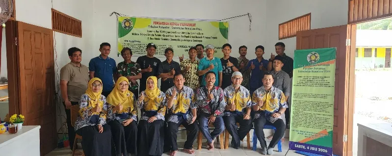 Dosen USU Launching Program Desa Binaan Di Rabuhit Gunung Maligas, Simalungun