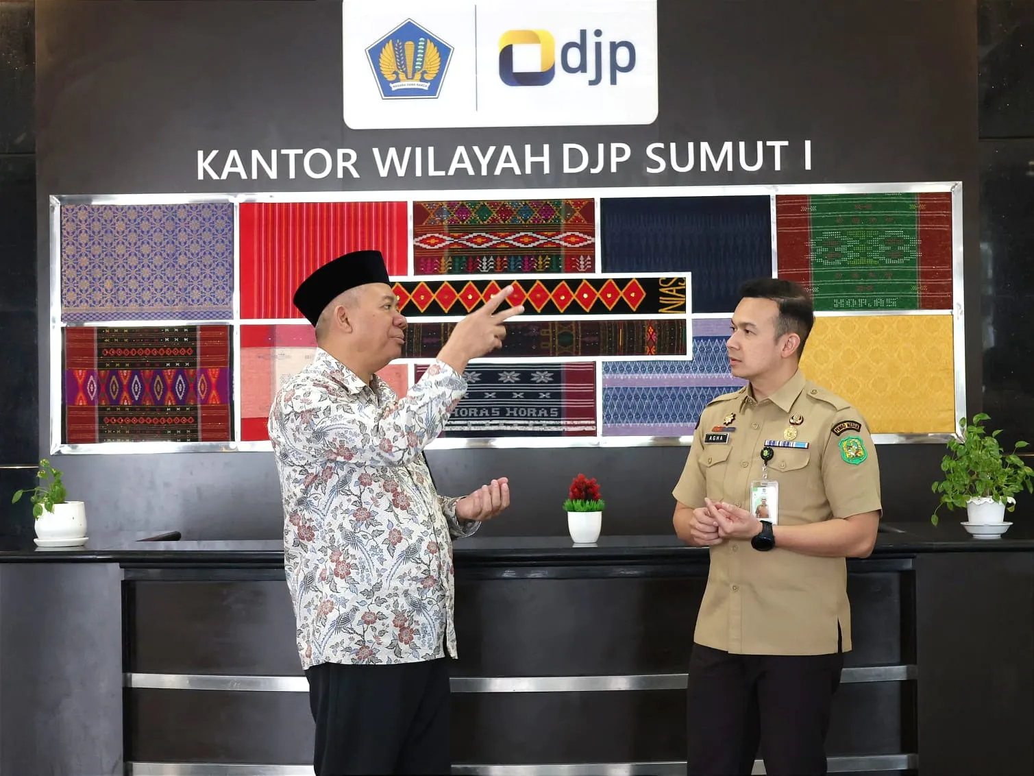 Sinergi Tingkatkan PAD, Bapenda Medan Kunjungi Kanwil DJP Sumut I