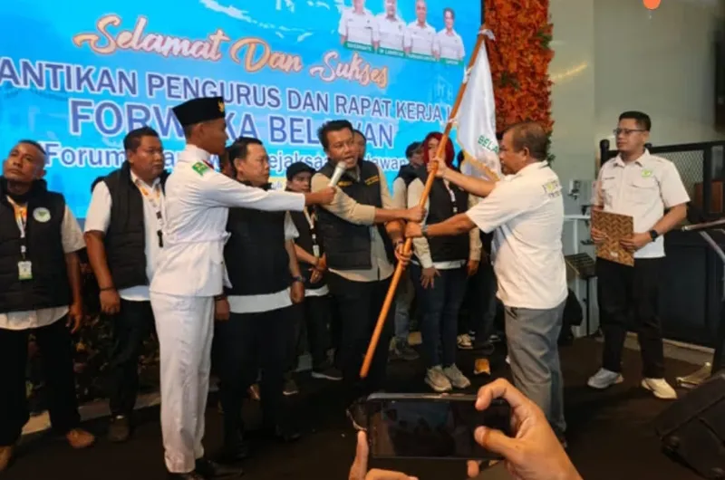 Pelantikan Forwaka Belawan, Perkuat Sinergi Pers dan Kejaksaan
