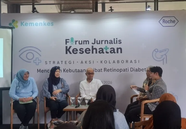 Cegah Kebutaan Akibat Diabetes, Kemenkes Gandeng UGM dan Roche Bangun Sistem Skrining Retina