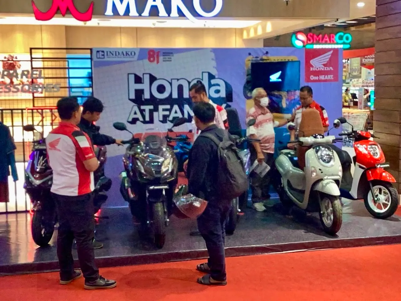 Honda AT Family Day Suguhkan Lini Skutik Impian Warga Sumut