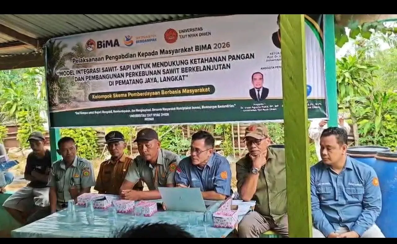 SISPADU Universitas Tjut Nyak Dhien, Sulap Limbah Sawit Jadi Pakan dan Pupuk Bernilai Ekonomi