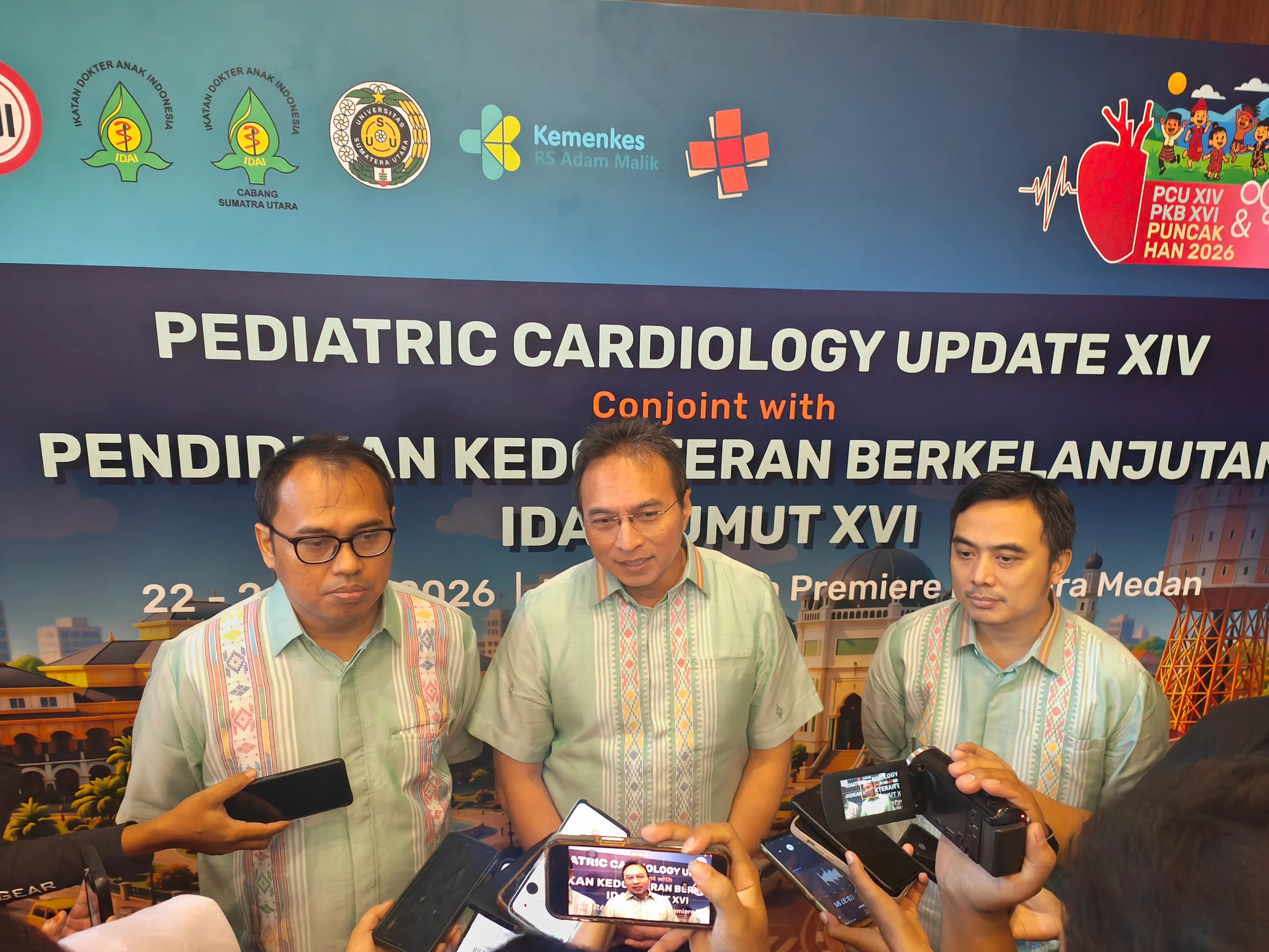 IDAI SUMUT Adakan Pediatric Cardiology Update XIV dan Puncak Hari Anak Nasional 2026 Di Medan