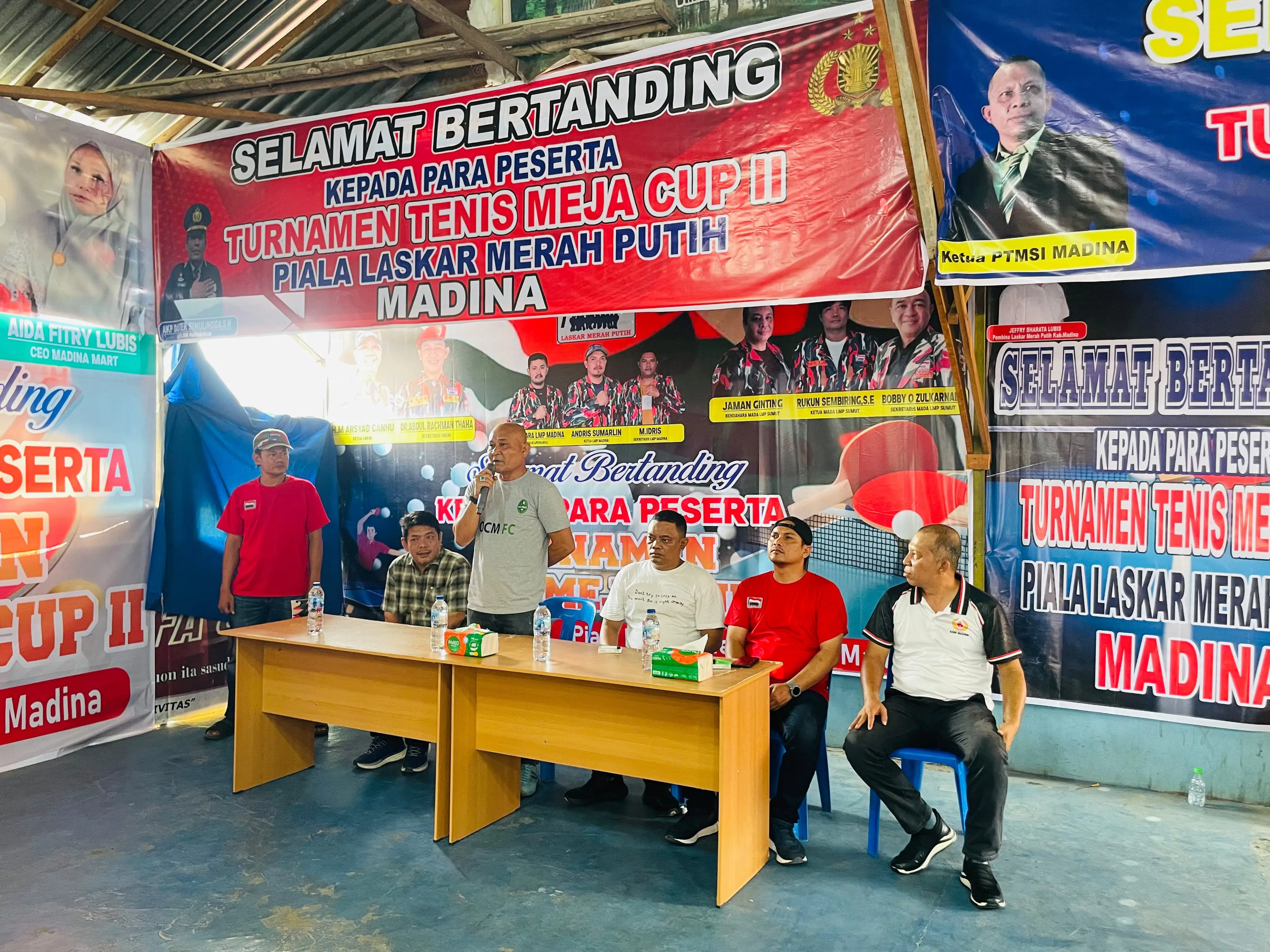 LMP Madina Gelar Turnamen Tenis Meja Se-Tabagsel