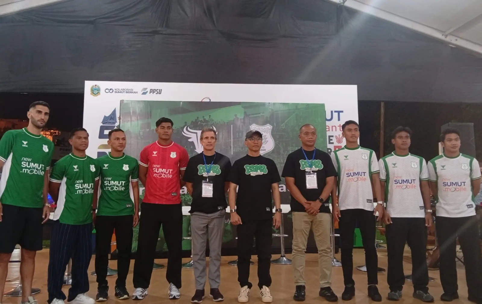 PSMS Luncurkan Jersey Baru Sambut Piala Presiden