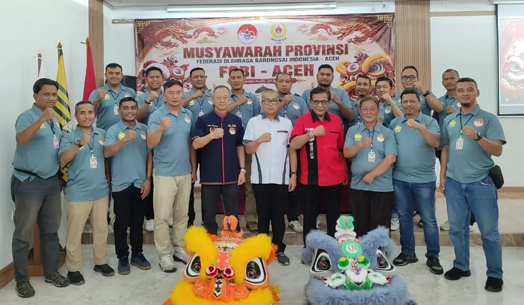 Murlin Terpilih Aklamasi Pimpin FOBI Aceh, Targetkan Emas PON XXII 2028