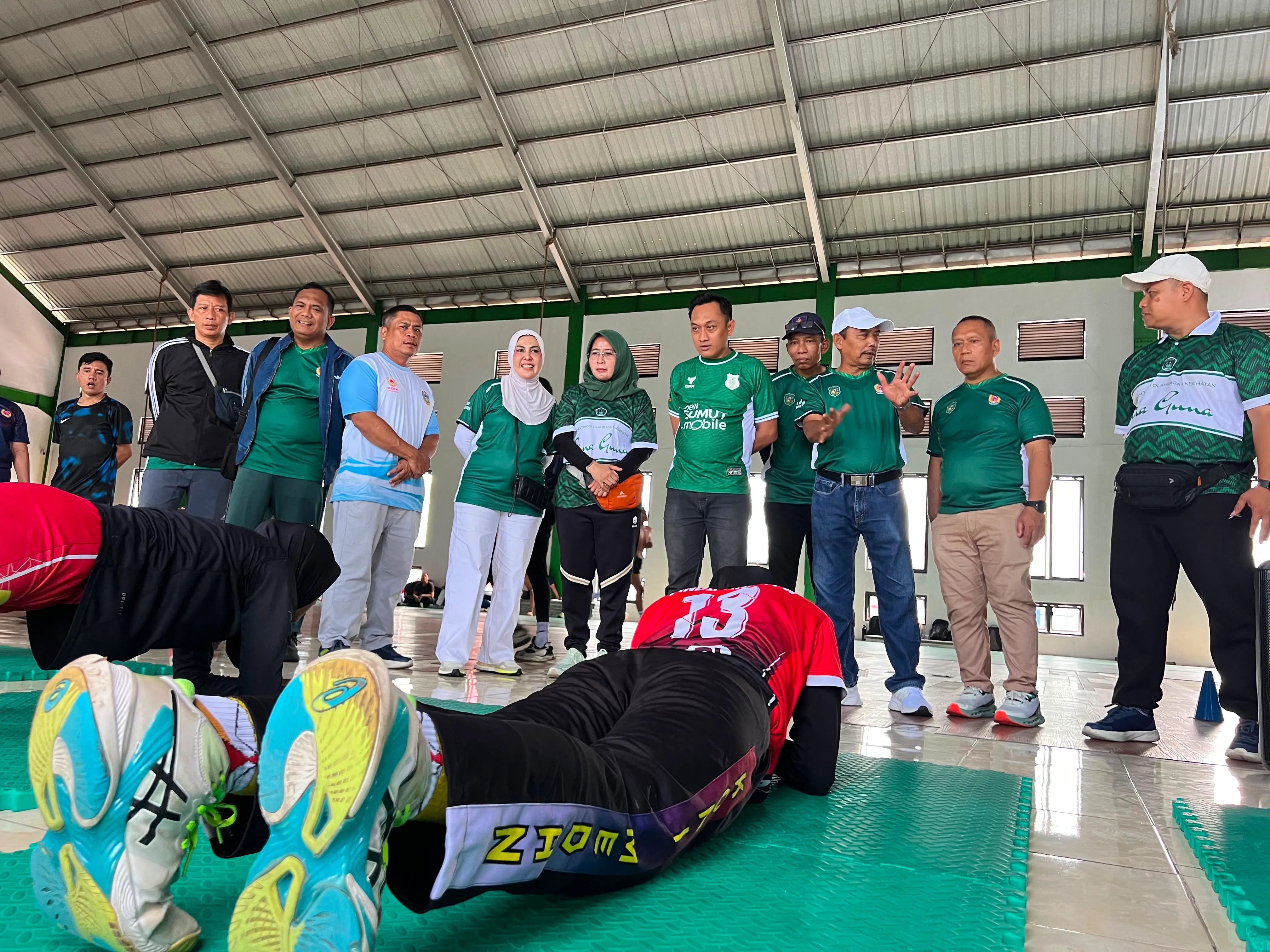 Jelang Porprovsu, Atlet Kota Medan Jalani Tes Fisik