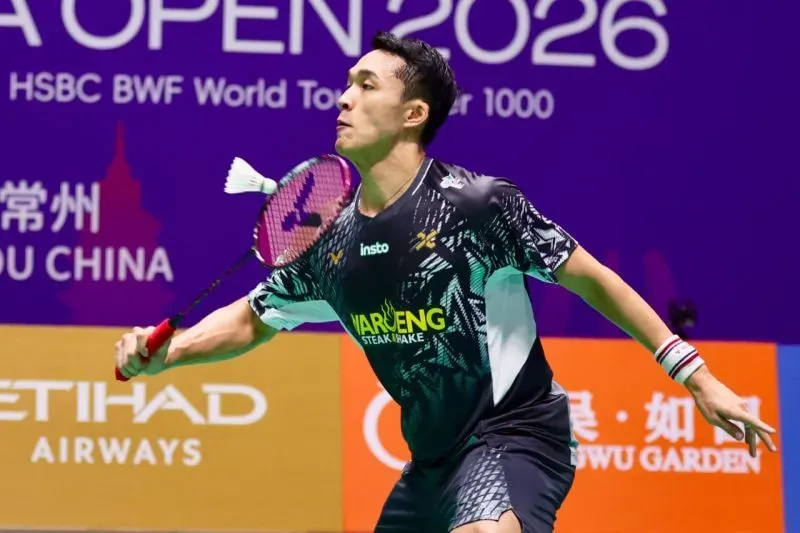Gagal Atasi Victor Lai, Jonatan Tersingkir dari China Open 2026