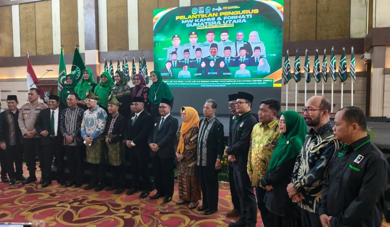 KAHMI Sumut Periode 2026–2031 Dilantik, Perkuat Sinergi dengan Pemprov untuk Dorong Ekonomi Umat