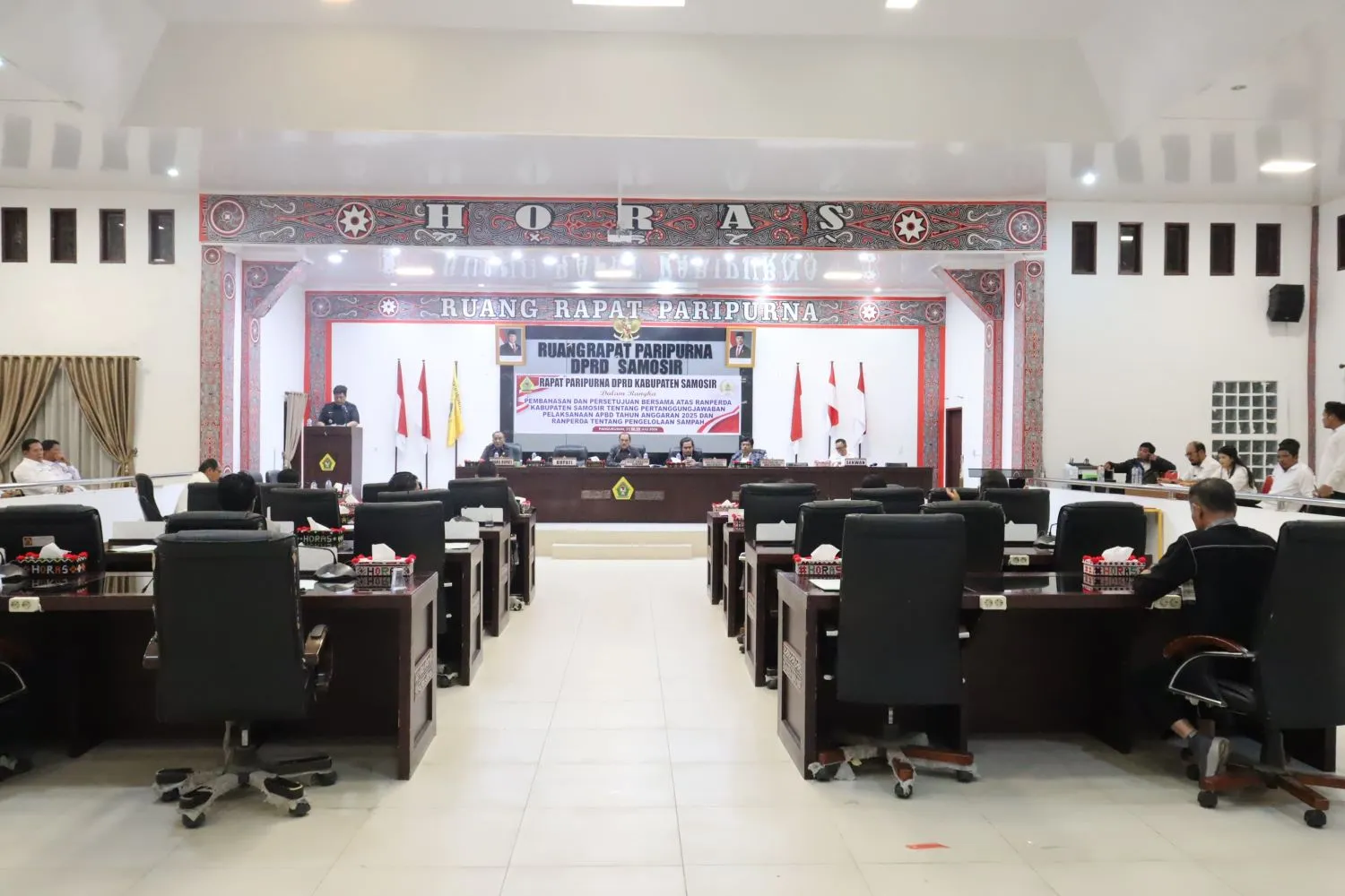 Bupati Dan DPRD Samosir Sahkan Dua Perda