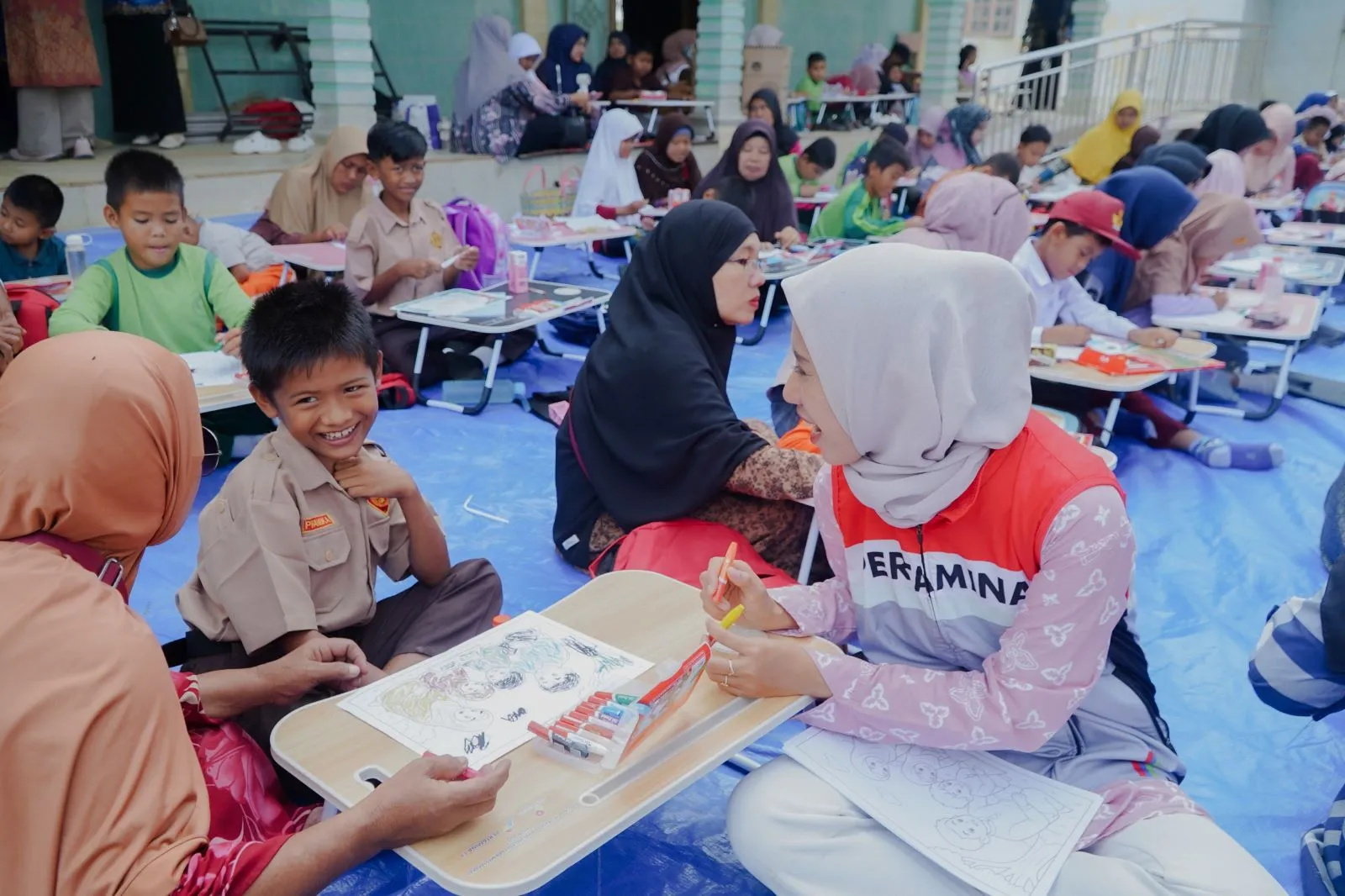 Siswa Berkebutuhan Khusus Unjuk Bakat Pada Hari Anak Nasional Bersama Pertamina EP Rantau Field