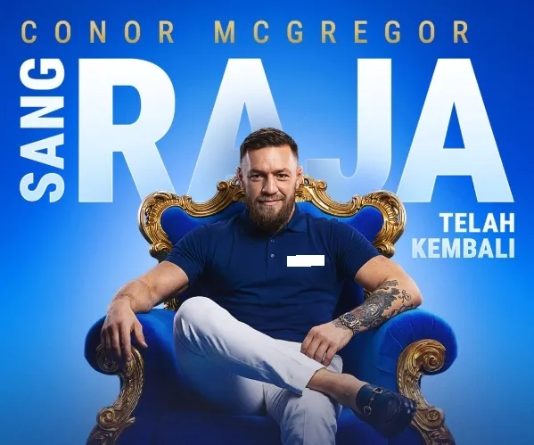 Raja Kembali: Conor McGregor Menjadi Duta Baru