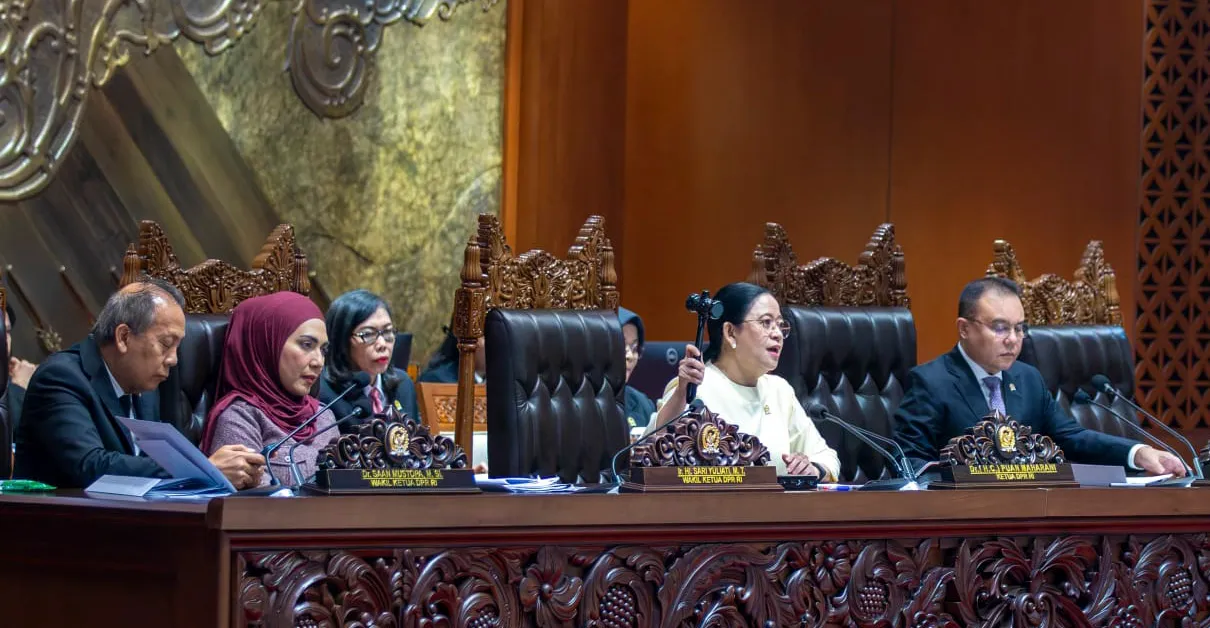 Melalui Rapat Paripurna DPR Setujui RUU PFII Menjadi UU