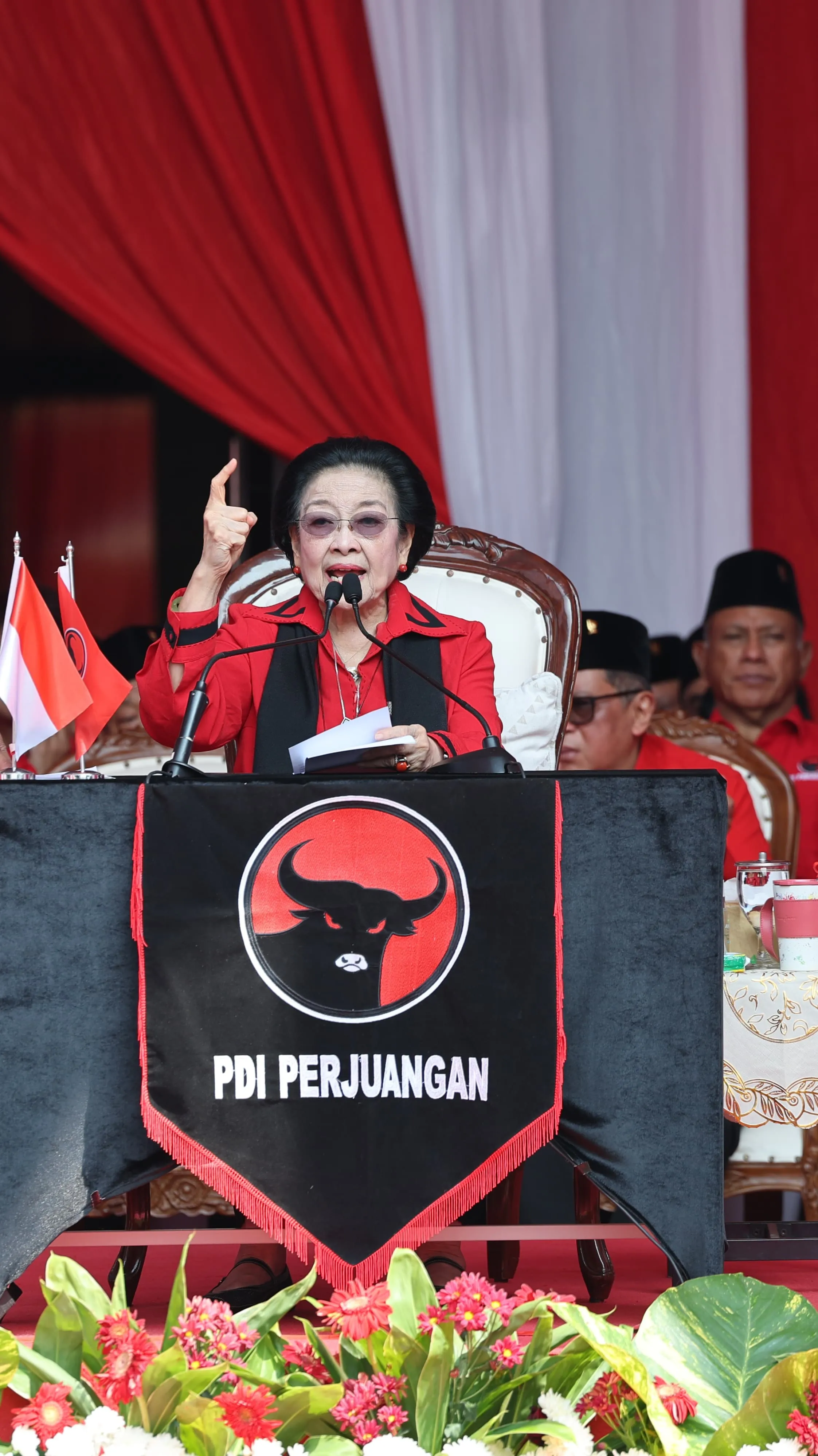 Upacara HUT RI, Megawati Sampaikan Duka Untuk Korban Gempa