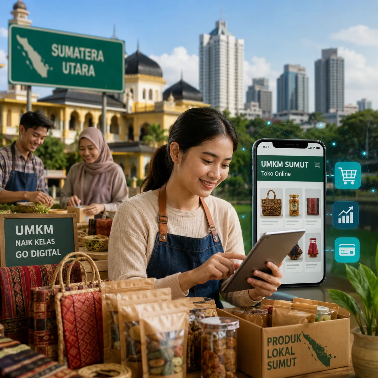 Ekonomi Digital Sumatera Utara: Peluang UMKM di Era Teknologi