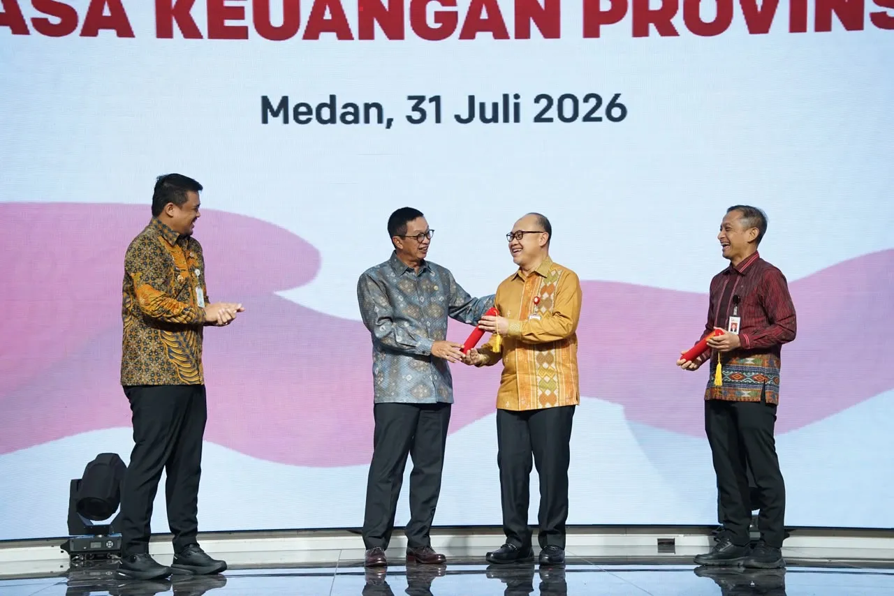 OJK Perkuat Peran Di Sumut, Triyoga Laksito Dikukuhkan Sebagai Kepala OJK