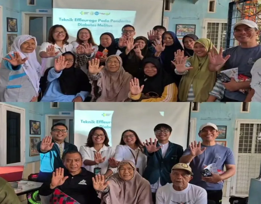 Poltekkes Kemenkes Medan Edukasi Foot Self-Care Dengan Teknik Effleurage