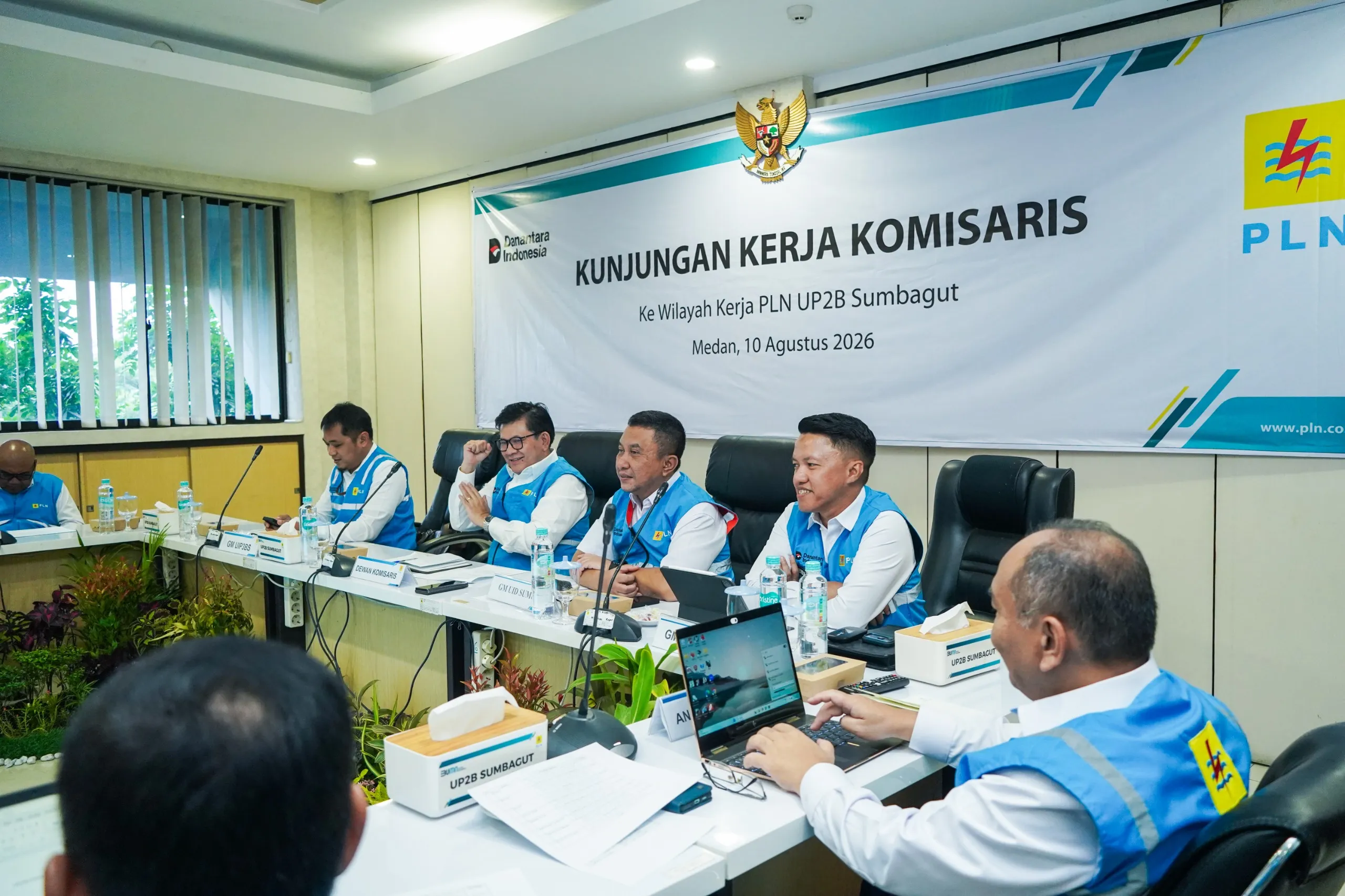 Komisaris PLN Tinjau Sistem Kelistrikan Sumbagut, Evaluasi Blackout Jadi Fokus Utama
