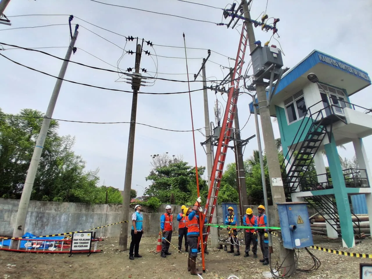 Sambut HUT ke-81 Kemerdekaan RI, PLN UP3 Lubuk Pakam Tingkatkan Kompetensi Petugas Pelayanan Teknik