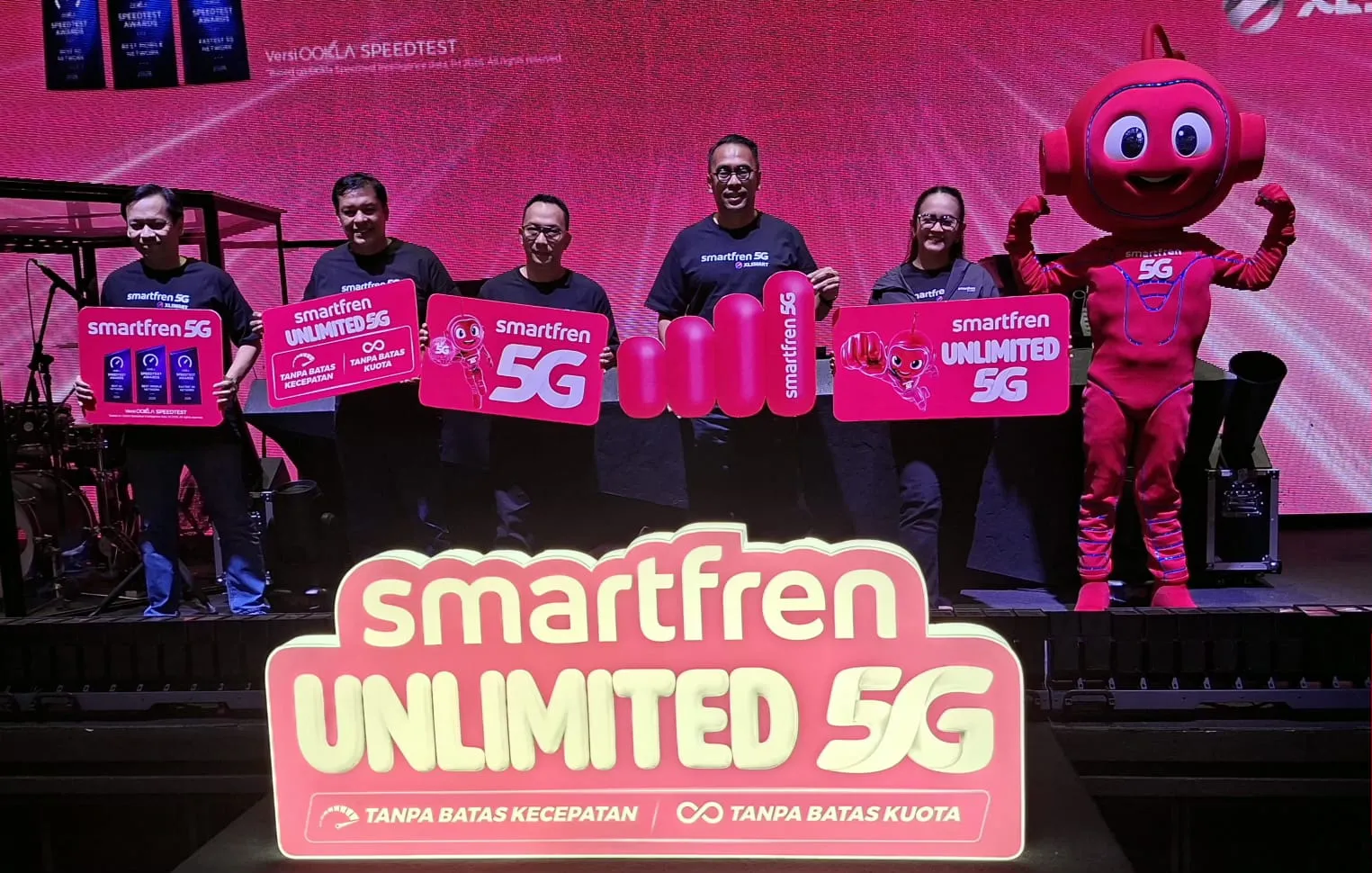 XLSMART Perkuat Jaringan 5G di Medan, SMARTFREN Hadirkan Pengalaman Unlimited 5G