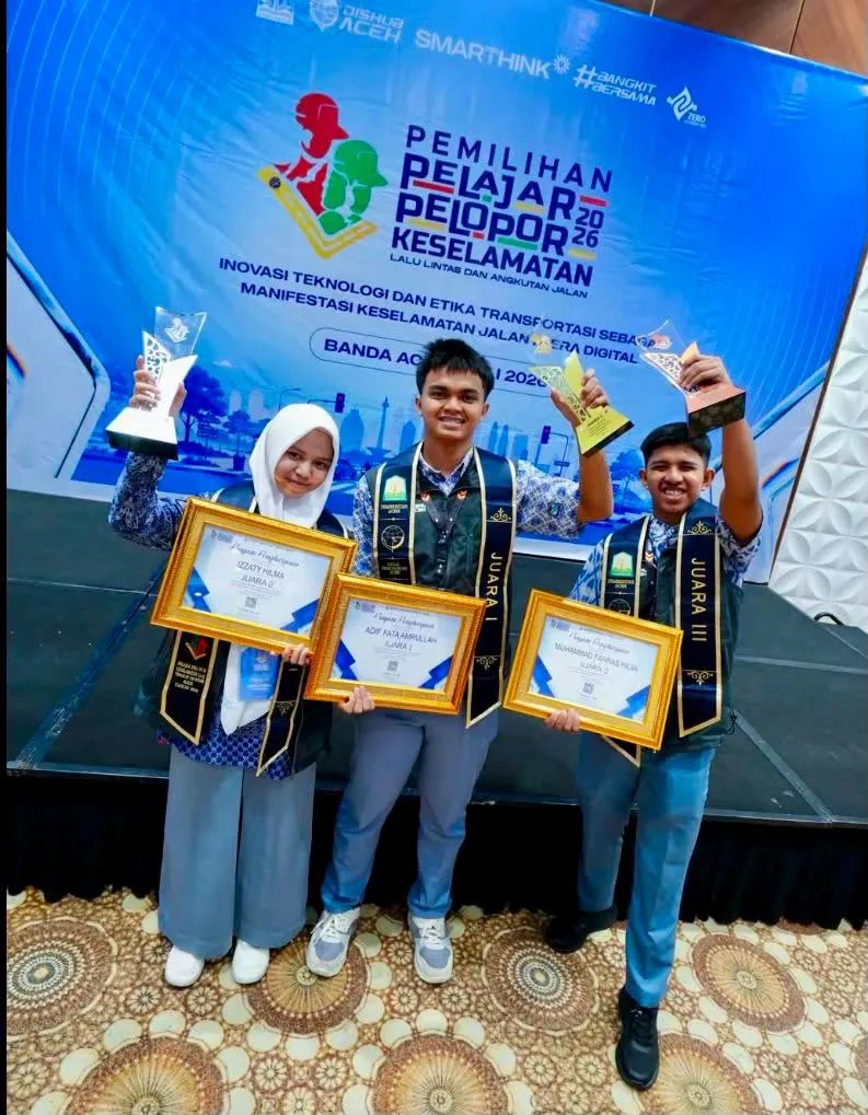 Duta Pelopor Keselamatan LLAJ 2026 Asal Sabang Wakili Aceh di Ajang Nasional